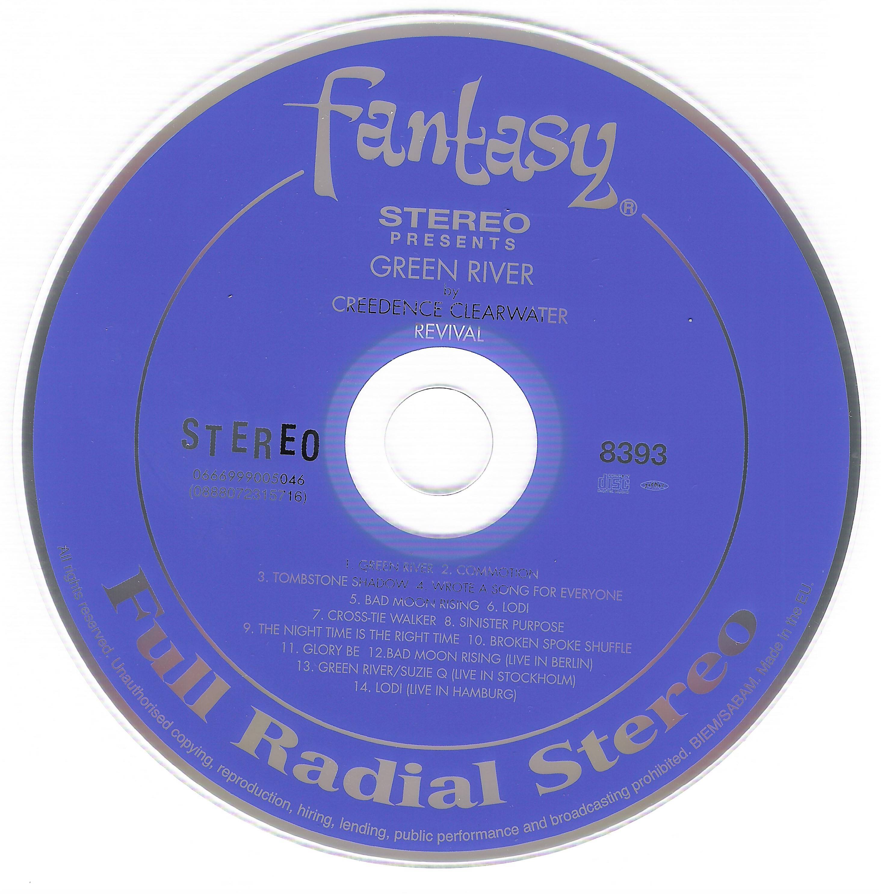 Creedence Clearwater Revival 40th Anniversary Box Green River : CD